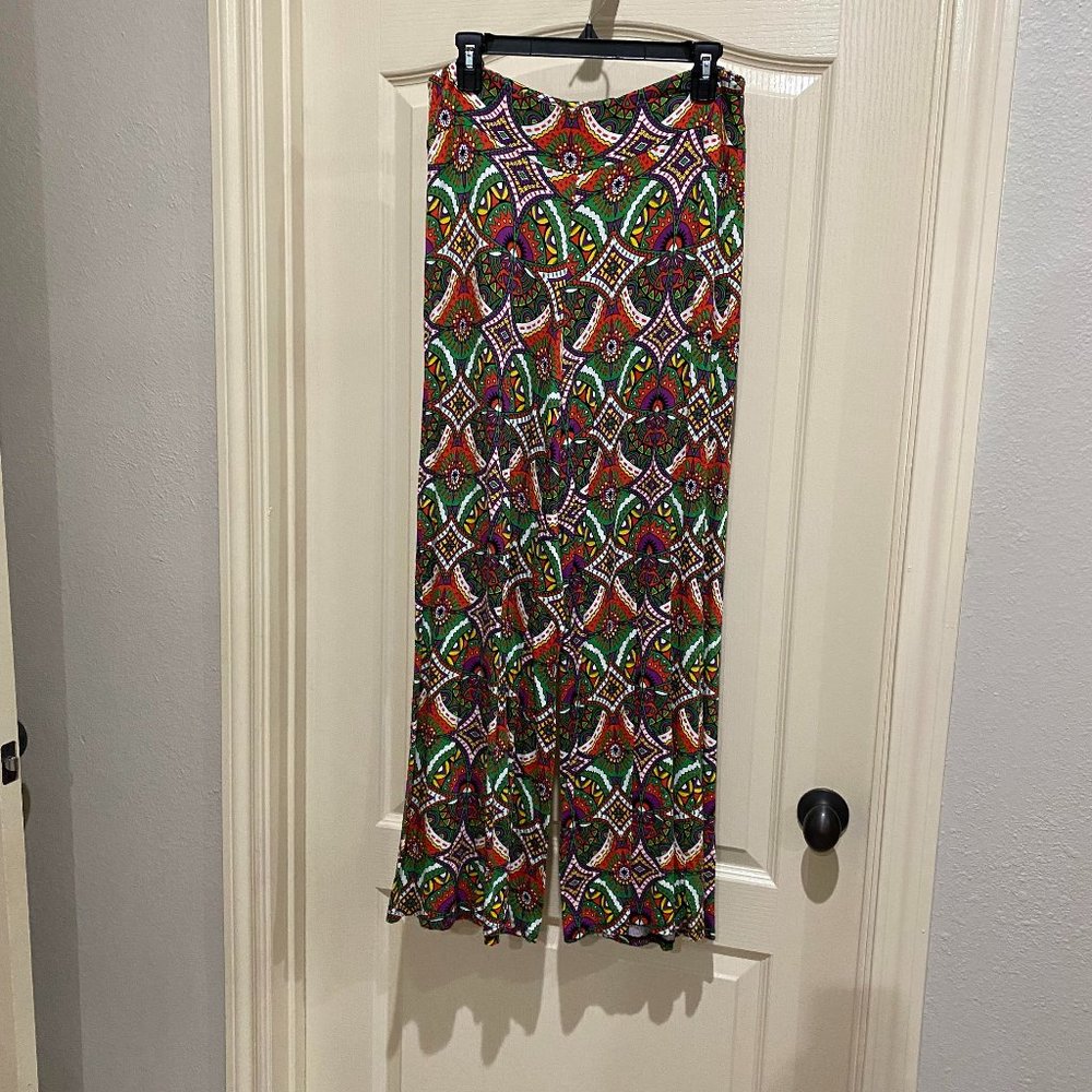 Pants, slinky Rayon Spandex size M,  like new